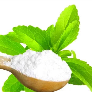 Stevia Stevioside 98% Rebaudiana Biologische Stevia Extract Poeder Prijs Per Kg 98% Puur Stevia Blad Extract Poeder