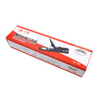 Agrafeuse robuste, capacité de 100 feuilles, agrafeuse de bureau manuelle entièrement métallique pour documents épais, utilise des agrafes 23/6-23/13