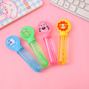 Cartoon Mini Animal <b>Bubble</b> <b>Wands</b> <b>For</b> Kids Plastic <b>Bubble</b> Stick Set 2 To 4 Years Old Unisex Toy - Product Image 4