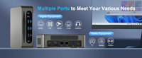 Mini PC de bureau Core I7 de 13e génération DDR5 4K/8K pour usage domestique avec 6 ports USB 3.2, nouveau Windows 11, SSD+HDD, garantie de 3 ans