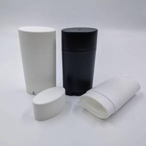 Envase Ovalado Vacío para <span class=keywords><strong>Desodorante</strong></span> en Barra con Sistema <span class=keywords><strong>de</strong></span> Giro e Impresión en Relieve - Product Image 5