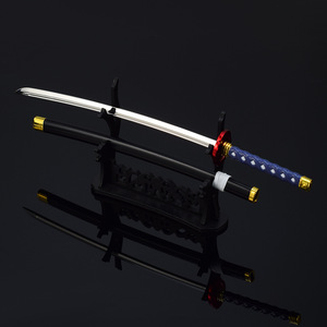 ดาบเท็นเซียก้า อินุยาฉะ เซ็ตสึมะรุ ขนาด 26 ซม. ดาบคาตานะอนิเมะแบบไม่คม ของสะสม ของเล่น โลหะผสมสังกะสี พร้อมปลอกและฐานตั้งโชว์ - Product Image 4