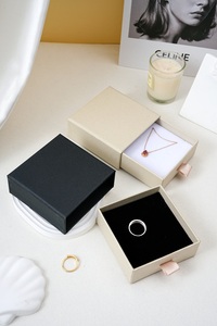 Caja Rígida con Logotipo y Diseño Personalizados, Elegante, para Empaque de Joyería y Accesorios, <span class=keywords><strong>Precio</strong></span> de Fábrica - Product Image 4
