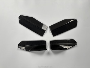 Jupe latérale de pare-chocs de voiture en Fiber de carbone à haute brillance pour Audi RS6 <span class=keywords><strong>RS7</strong></span> <span class=keywords><strong>ABT</strong></span> Kits de carrosserie panneaux à bascule - Product Image 5