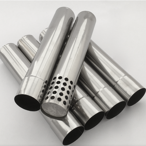 Cheminée de cuisine en acier inoxydable pour pot de chauffage, 2.3 pouces, pour Camping en plein air, pour le <span class=keywords><strong>bois</strong></span>, chaudière à gaz, revêtement de conduit, 20-40cm - Product Image 1