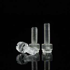 สกรู <span class=keywords><strong>PC</strong></span>,สกรูอะคริลิคใส,สกรูพลาสติกโพลีคาร์บอเนตและสลักเกลียว - Product Image 1