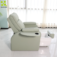 Fauteuil de Pédicure Électrique de Luxe BoJue pour Salon de Beauté, Chaise de Spa pour Pédicure Sans Plomberie avec Massage pour Salon et Spa