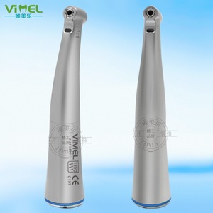 Pièce à main dentaire VIMEL à basse vitesse 1:1, tête mini à fibre optique avec jet d'eau pour usage dentaire - Product Image 1