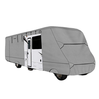 Housse de protection XMB Deluxe 450D en tissu Oxford, anti-UV, imperméable et résistante à la neige pour camping-car et caravane de classe A, usage extérieur, épaisse et anti-poussière