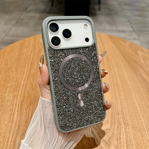 Funda Magnética Brillante con Purpurina para iPhone 17 Pro Max, Funda para iPhone 17 Pro Max para Mujer - Product Image 6