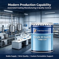 Vente Flash : Apprêt Acrylique Haute Performance Série ACSA-HB 3C pour Haute Température, Séchage Rapide, pour Pièces Métalliques Industrielles