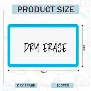 Khô xóa chỉ số thẻ nhiều lớp thẻ tái sử dụng khô xóa Lưu ý Flash Sheets thẻ trò chơi cho các trường học văn phòng nhà để làm danh sách - Product Image 6