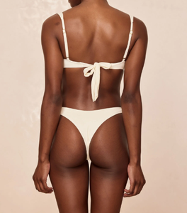 New Arrival High Quality OEM Custom Logo Balconette Wide Strap Two Piece Bikini Set <strong>Swimsuits</strong> for Women - Product Image 4