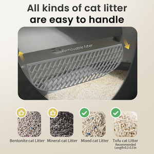 Caja de Arena Inteligente para Gatos con Monitoreo por APP, Limpieza Automática, Control de Olores, Ecológica, Cómoda y Elegante - Product Image 3