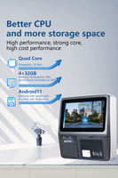 Terminal Punto de Venta (TPV) OEM F1 con Pantalla Táctil AIO de 11.6 Pulgadas (Intel/Rockchip) 4GB+32GB, Escáner NFC e Impresora, Android/Windows, Caja Registradora para Comercio Minorista