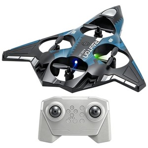 Nouveaux jouets d'avion télécommandé en plastique pour enfants, décollage par simple pression, retournement en un clic, avion télécommandé 2,4 GHz avec lumière LED - Product Image 5