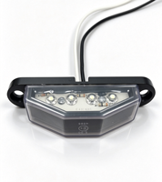 Éclairage de plaque d'immatriculation LED étanche pour camion, remorque, camping-car 12V-24V – Pièce de rechange