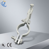 Support de tuyau en boucle UTTERLY UTT20Q UL CE pour tuyau JIS G3454 dans les conduites CVC et les conduites d'incendie, protection sismique, acier au carbone