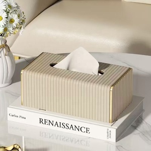 Boîte <span class=keywords><strong>à</strong></span> <span class=keywords><strong>mouchoirs</strong></span> de luxe moderne, porte-serviettes, décoration d'intérieur, table basse, boîte <span class=keywords><strong>à</strong></span> <span class=keywords><strong>mouchoirs</strong></span> en cuir - Product Image 3