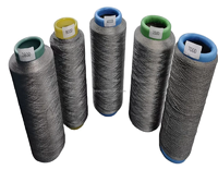 Filament en fil d'argent haute conductivité, antistatique et antibactérien, pour blindage de chapeaux, sous-vêtements et vêtements - Vente en gros