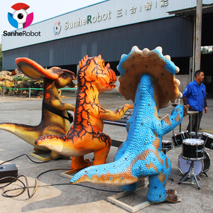 Banda Musical de Dinosaurios <span class=keywords><strong>Animatrónicos</strong></span> Interactivos - Product Image 6