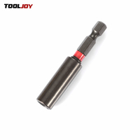 TOOLJOY Jeu d'embouts de tournevis à percussion hexagonale industrielle 1/4 emballage de boîte de connexion rapide comprenant un tournevis à écrou Torx carré en acier bricolage
