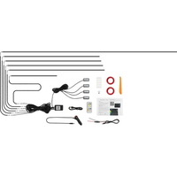 Kit d'éclairage LED d'ambiance intérieur pour voiture personnalisable, faisceau de câbles en acrylique, décoration, prise en charge du logo personnalisé, options de kit, fournisseur OEM