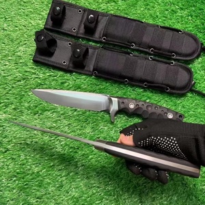 Cuchillo Bowie Trident de Acero Inoxidable con Mango de Plástico, Punta Recta, para Camping y Actividades al Aire Libre, Grosor de 5 mm, 20 cm de Corte, OEM - Product Image 4