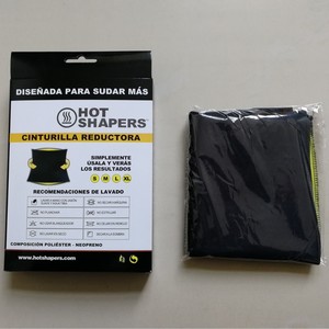 Cinturón Moldeador de Cintura SMLXLXXL para Fitness, Yoga y Soporte Abdominal, Negro por Dentro y Amarillo por Fuera - Product Image 3