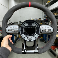 Volant de voiture sport en daim personnalisé pour Mercedes Benz AMG W218 W176 W177 W204 W205 W211 W167 G55 W213 C250 C300 E63s
