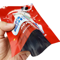 Sacs à bonbons de Noël imprimés OEM, scellage sur 3 côtés, faciles à décoller, conception personnalisée, sacs d'emballage en plastique OPP/VMPET/PE