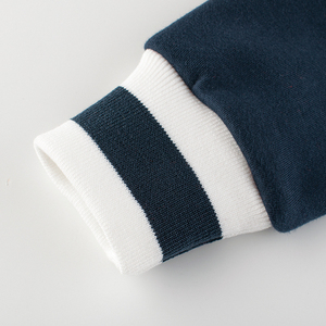 Enfants Vêtements Sport Style Décontracté Sweat À Manches Longues <span class=keywords><strong>Manteau</strong></span> Avec Fermeture À Glissière - Product Image 3