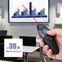 Clicker de présentation 2.4G RF PPT K100 tournant la page Clicker PowerPoint télécommandé pour la réunion de discours