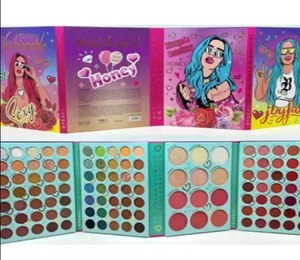 Paleta de Sombras de Ojos <span class=keywords><strong>Karol</strong></span> <span class=keywords><strong>G</strong></span>, 117 Colores, Alta Pigmentación, 4 Páginas, Vegana, Maquillaje, Sombra de Ojos - Product Image 3