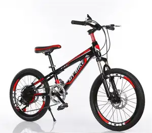 Cuadro de acero de alta calidad para niños, 20 pulgadas, 21 velocidades, rueda pequeña, bicicleta de montaña para deportes/24 pulgadas