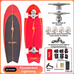 Planche à roulettes fabricant Cruiser Board 7 plis russie érable <span class=keywords><strong>32</strong></span> pouces <span class=keywords><strong>Surf</strong></span> <span class=keywords><strong>Skate</strong></span> enfants adulte planche à roulettes Patinetas - Product Image 6