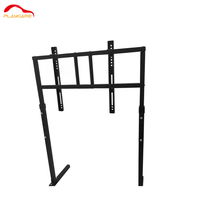 Vente en gros d'un écran de simulateur de course de conduite LCD TV écran moniteur support de montage TV au sol s'adapter à toutes les tailles VESA