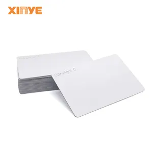 Grosir Kartu Putih Chip RFID HF 13.56MHz Klasik Mifare Desfire Ev1 4K 8K Kartu Kosong RFID Kartu PVC