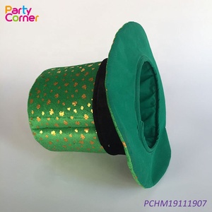 Màu Xanh Lá Cây <span class=keywords><strong>Shamrock</strong></span> Leprechaun <span class=keywords><strong>Top</strong></span> <span class=keywords><strong>Hat</strong></span> Trang Phục Phụ Kiện Saint Patricks Day Ngày <span class=keywords><strong>Hat</strong></span> - Product Image 5