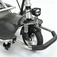 Scooter électrique pliable tout-terrain léger et portable pour personnes âgées