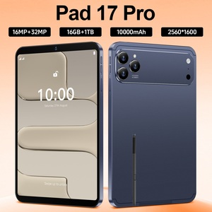 <span class=keywords><strong>Pad</strong></span> 17 Pro Baterai Besar 10000mAh <span class=keywords><strong>Dual</strong></span> SIM 5G Global Android 15 Tablet <span class=keywords><strong>10.1</strong></span> inci <span class=keywords><strong>Dual</strong></span> <span class=keywords><strong>Core</strong></span> Penyimpanan 16GB Edukasi Hiburan - Product Image 1