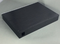 Boîtier Audio pour hi-fi de haute qualité, boîtier personnalisé en aluminium, avec châssis d'amplification tubulaire, Bz4306
