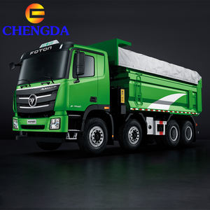 重型新款福田8X4柴油左舵欧曼9.6M自卸车欧<span class=keywords><strong>3</strong></span>柴油动力二手福田自卸车 - Product Image 3