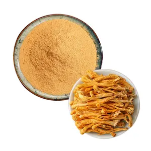 Groothandelsprijs Biologische Cordyceps Militaris Champignonvruchtlichaam Extract Poeder Cordyceps Militaris Extract