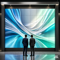 Écran LED de location intérieur/extérieur P2.976, panneau mural vidéo LED portable pour stand de salon professionnel