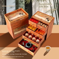 Thé de roche haut de gamme Big Red Robe 160g, coffret cadeau de la fabrique de thé Gutengtang, idéal pour Jin Jun Mei Zhengshan Xiaozhong