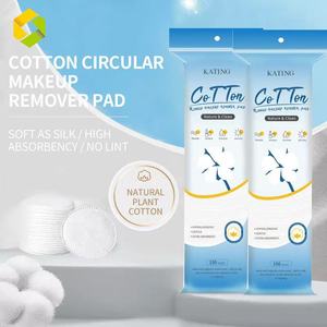 Rondas de algodón natural, almohadillas desmaquillantes de 150 unidades hipoalergénicas y extra absorbentes para tóner, limpieza, eliminación de esmalte de uñas - Product Image 5