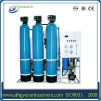 Station de remplissage d'eau RO commerciale avancée Machine respectueuse de l'environnement industrielle 99% taux de dessalement pompe de Purification noyau PLC