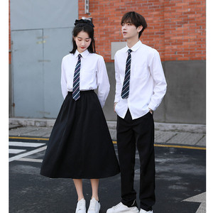 高品質な香港中学校・高校用半袖夏綿制服（学生向け） - Product Image 4