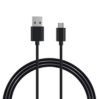 Chargeur rapide 2A de qualité supérieure d'origine d'usine, câble micro USB pour chargeur de téléphone Samsung, synchronisation des données, câble USB V8 noir/blanc